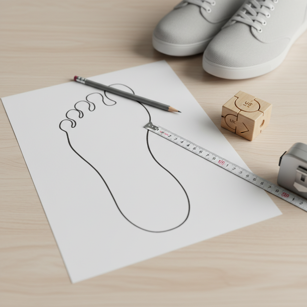 Mida tähendab jalanõude suuruste tabeli selgitus ja kuidas seda õigesti kasutada