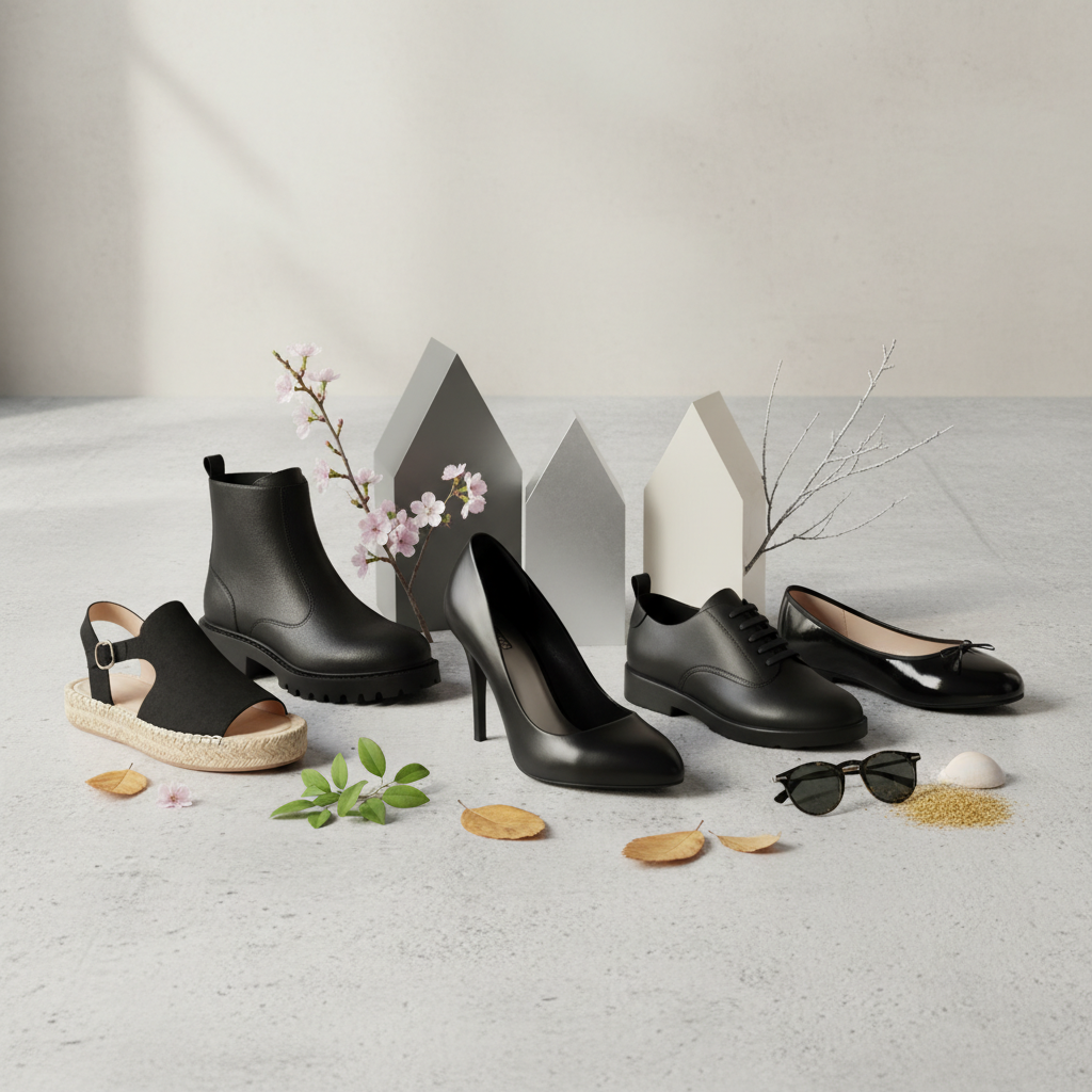 Miks mustad kingad on endiselt moes ja kuidas neid kanda igal aastaajal