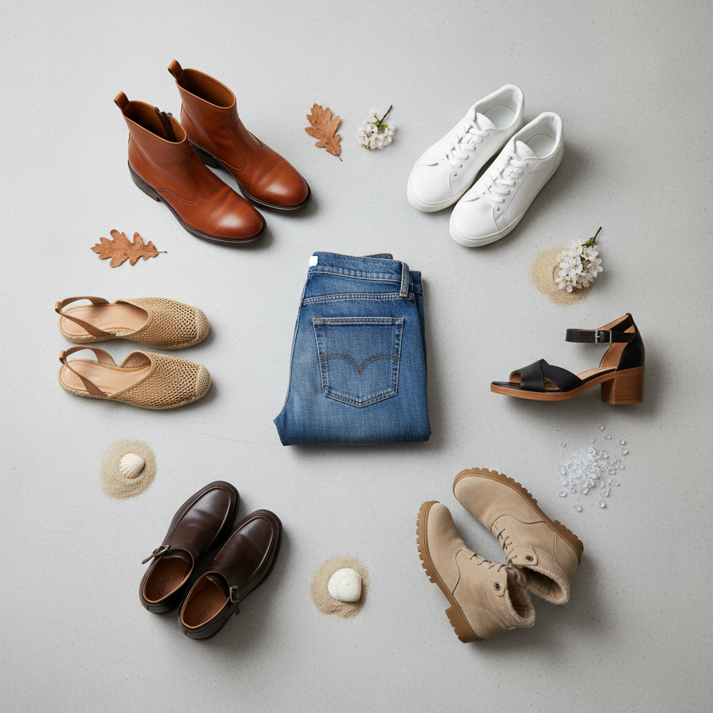 Millised jalanõud sobivad kõige paremini teksadega: stiilisoovitused igaks hooajaks