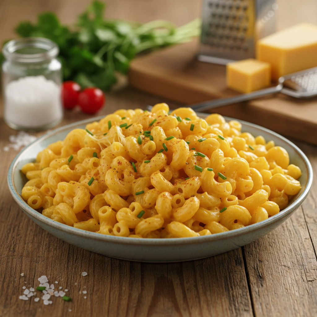 Kiire ja maitsev juustumakaronide retsept 20 minutiga