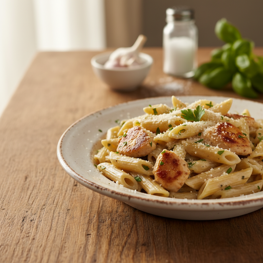 Kiire õhtusöök: lihtne kanapasta vaid 20 minutiga