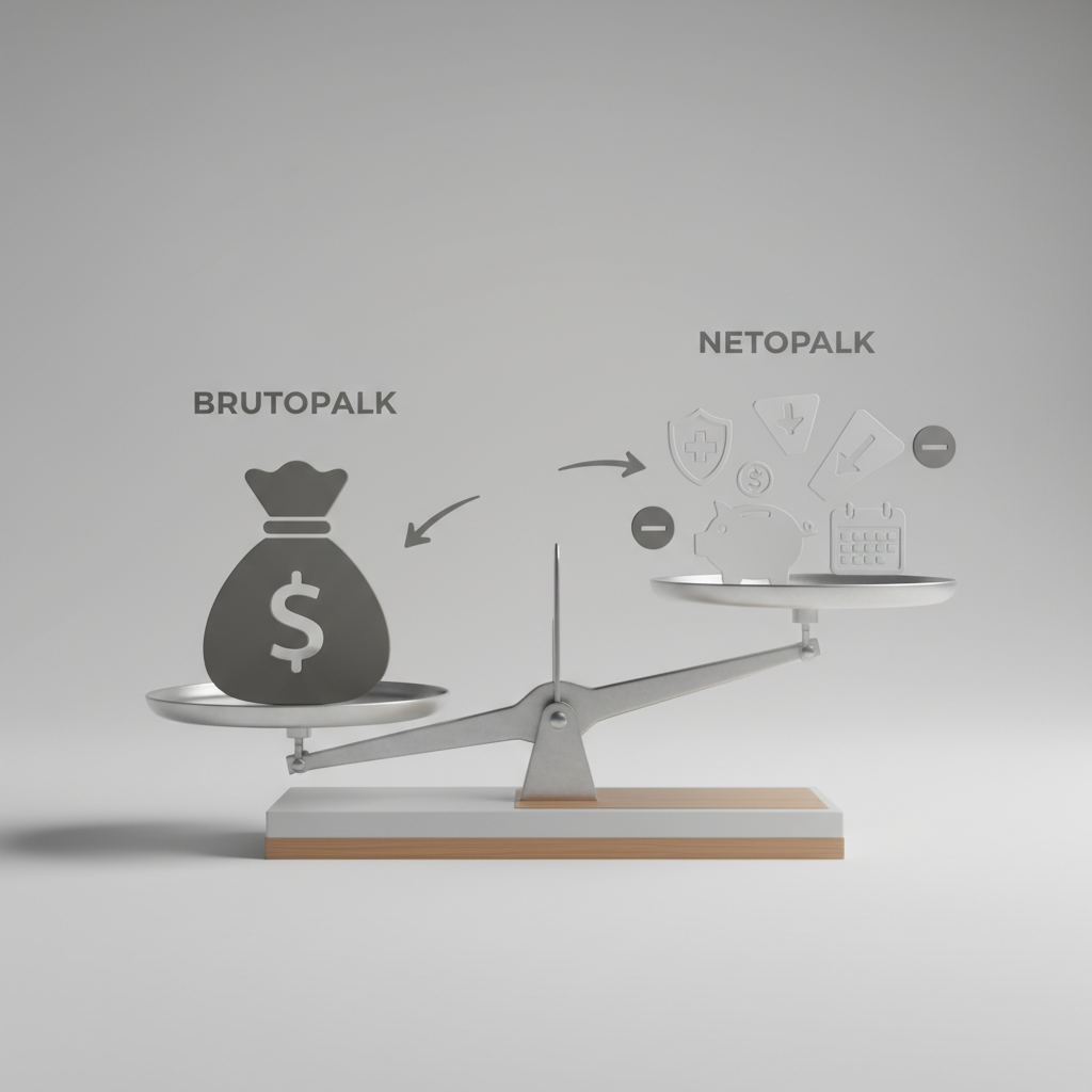 Netopalk ja brutopalk: mis on nende peamine erinevus?