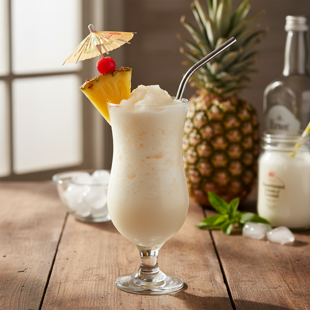 Piña colada retsept: nii teed troopilise kokteili kodus