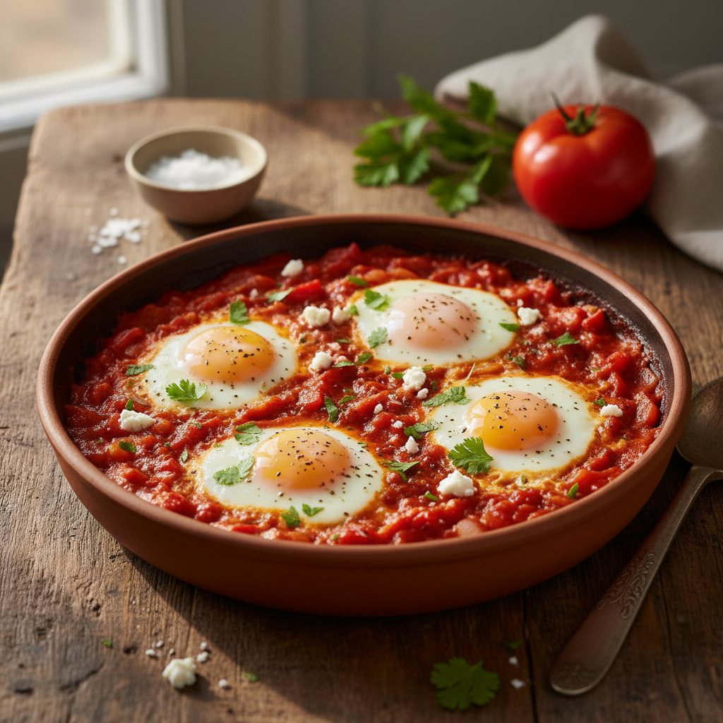 Šakšuka retsept: Kuidas valmistada ideaalne hommikusöök?
