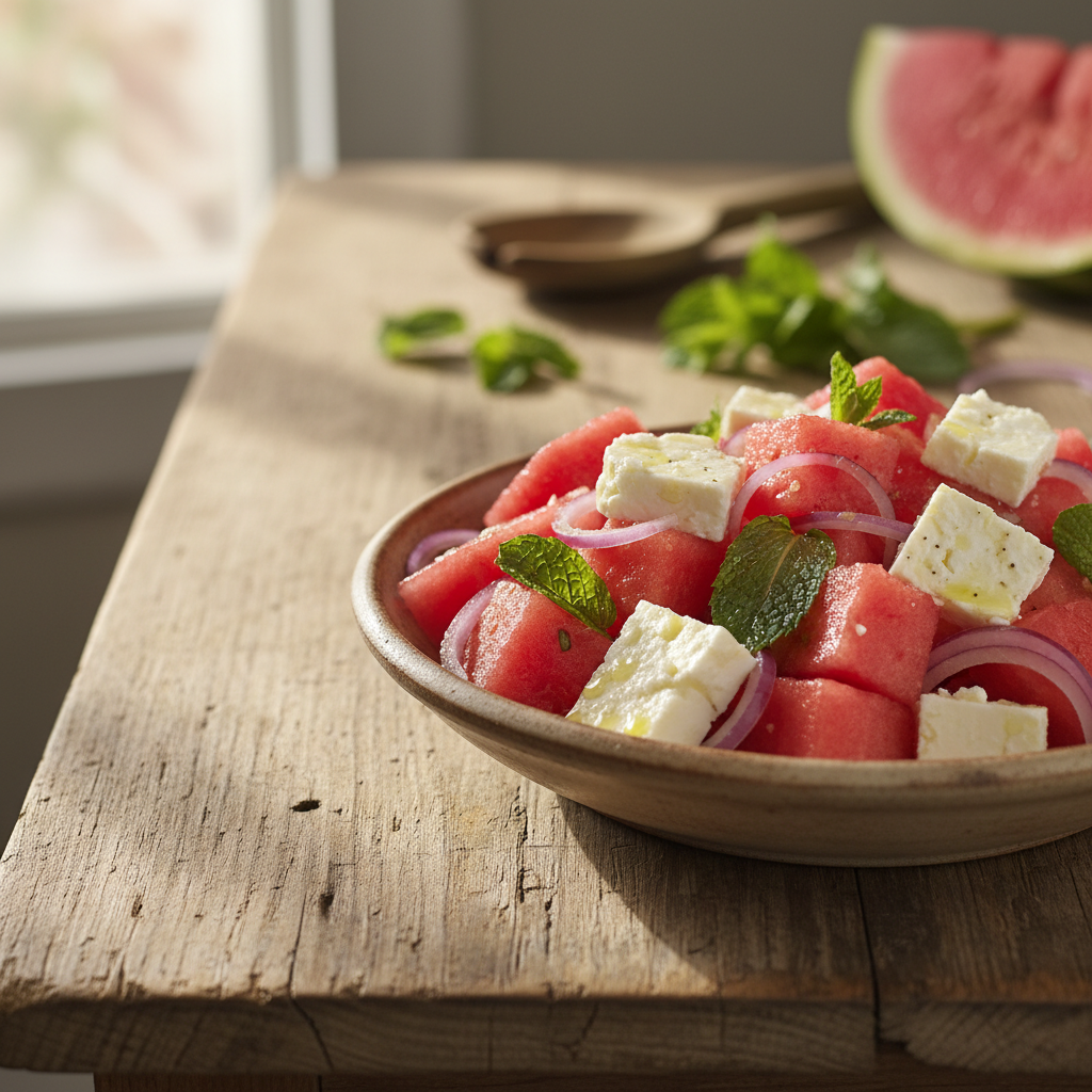 Suvehitt: kuidas valmistada täiuslikku arbuusi-feta salatit