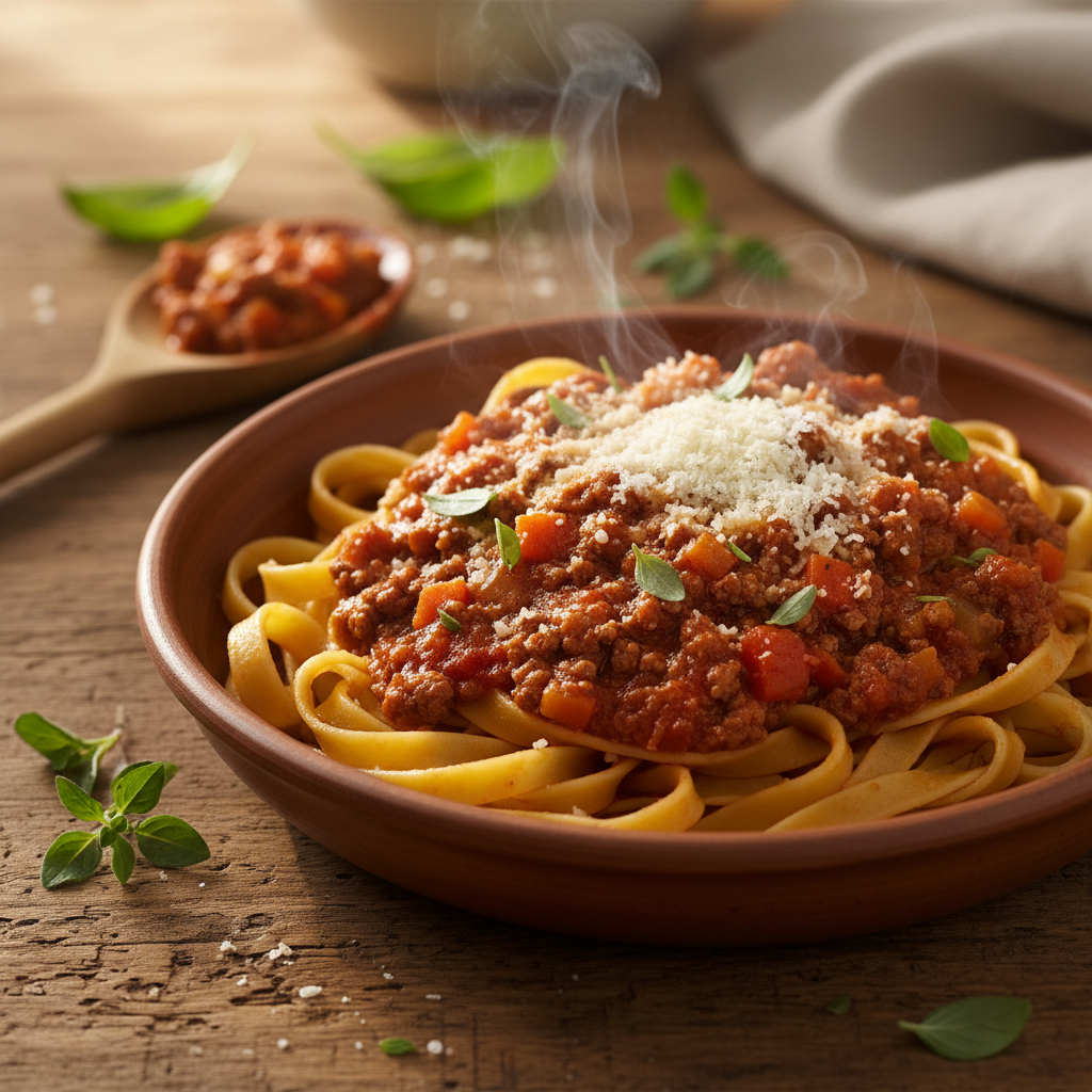 Lihtne pasta bolognese: kuidas teha ehtsat Itaalia klassikat
