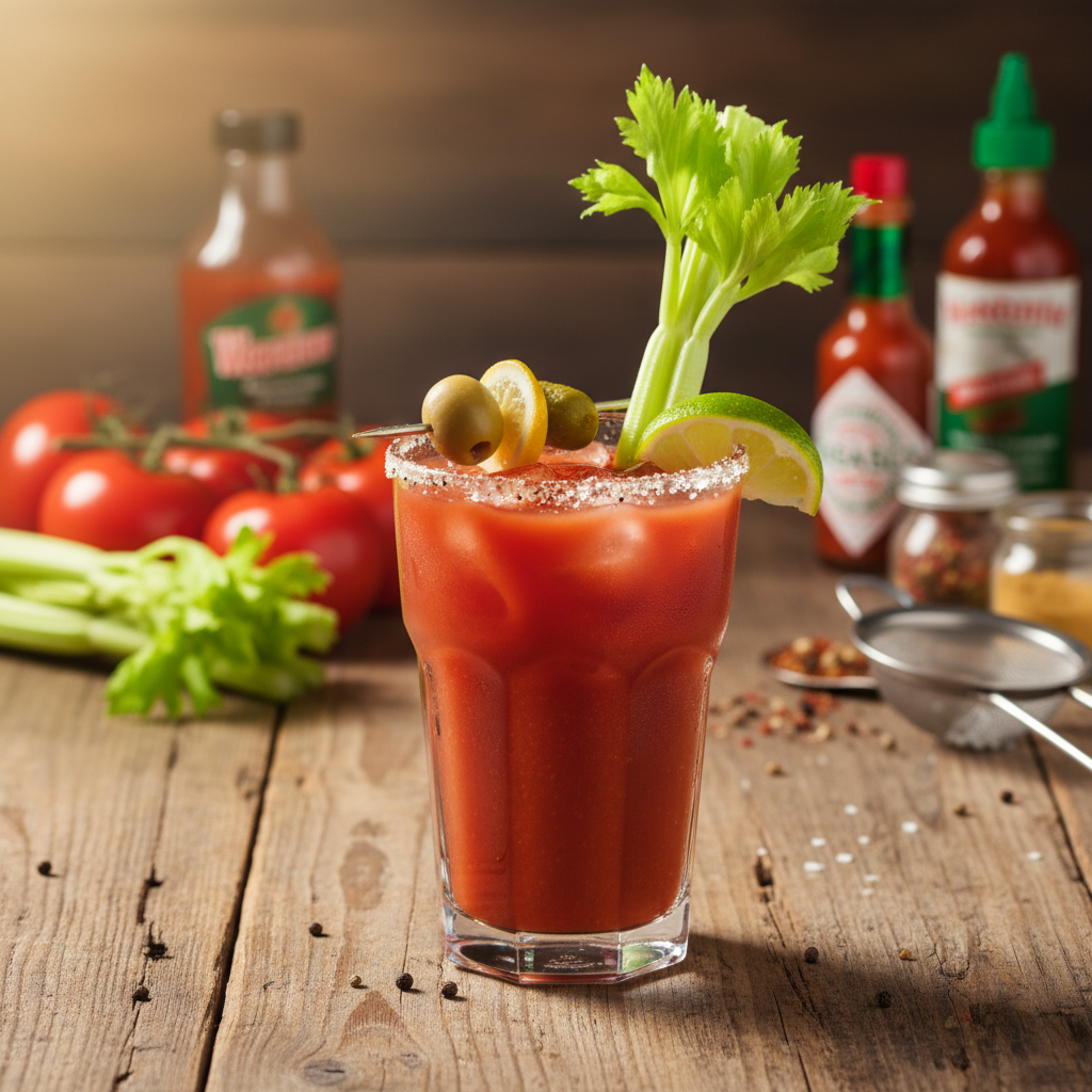 Täiuslik Bloody Mary: parim retsept koduseks valmistamiseks